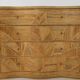 Commode « feuilles » en rotin