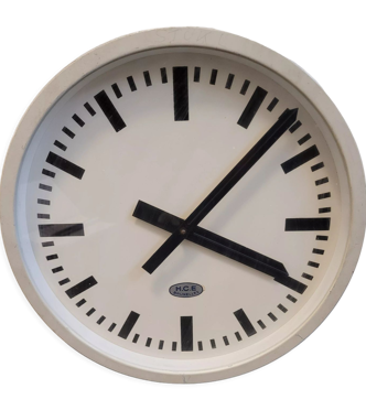 Ancienne horloge , pendule hce bruxelles vintage design