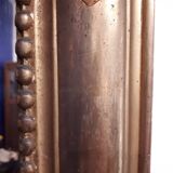 large mirror gilded fireplace eighteenth style