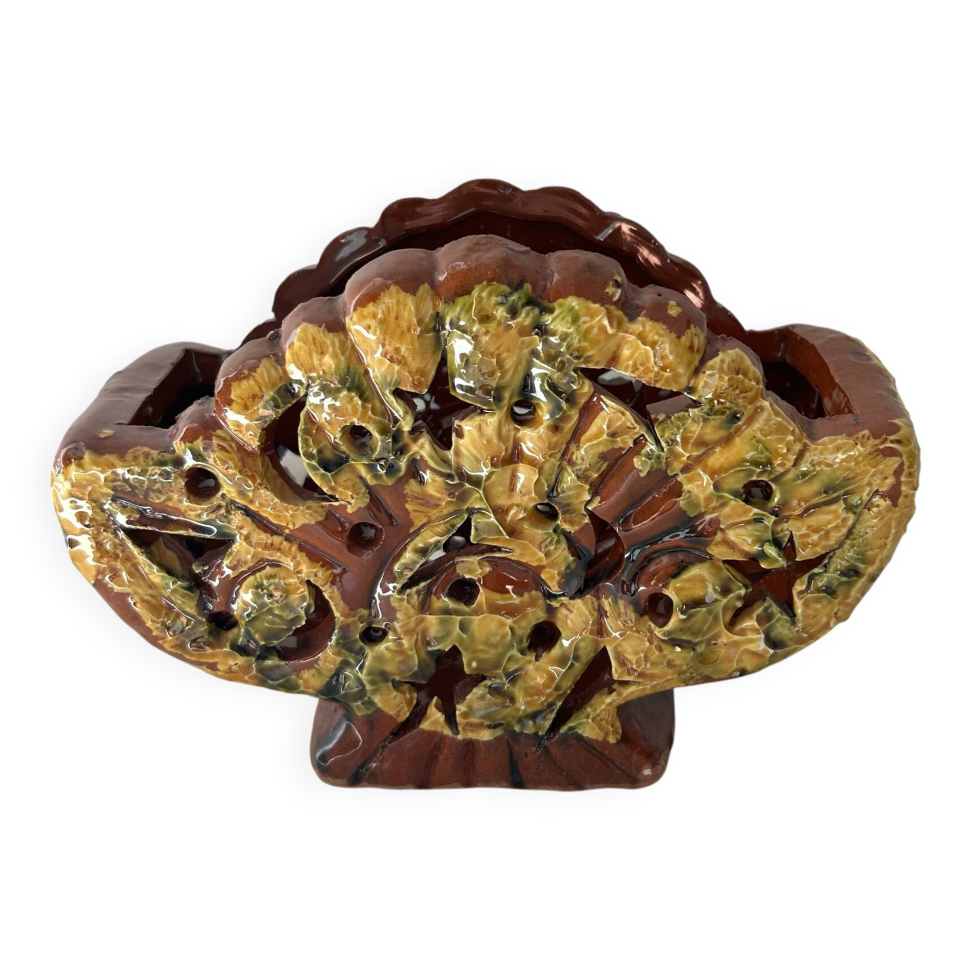 Vase coquillage ajouré