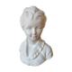 Limoges porcelain biscuit bust