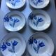 Set of 6 deep plates, Simone Moulin des Loups model