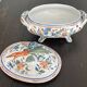Moustiers Lallier set: soup tureen and matching 40cm dish