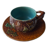 Tasse à déjeuner en barbotine