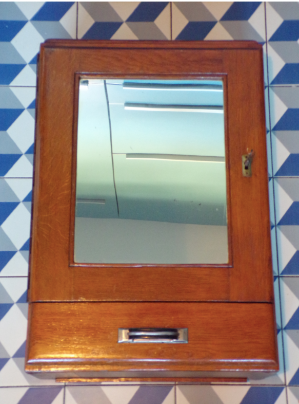 Wall-mounted toilet cabinet 1930