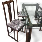 Dining set / Galaxy  Table / 4 chair / Umberto Asnago /Giorgetti