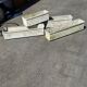 Set of 4 fibreglass planters by Willy Guhl