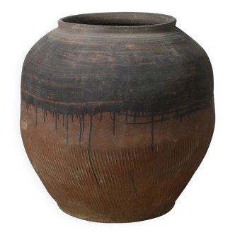 Shantou – Grand ancient Chinese terracotta pot no. 2