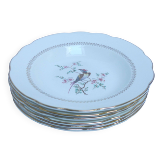 6 soup plates Gien Tokio Tokyo