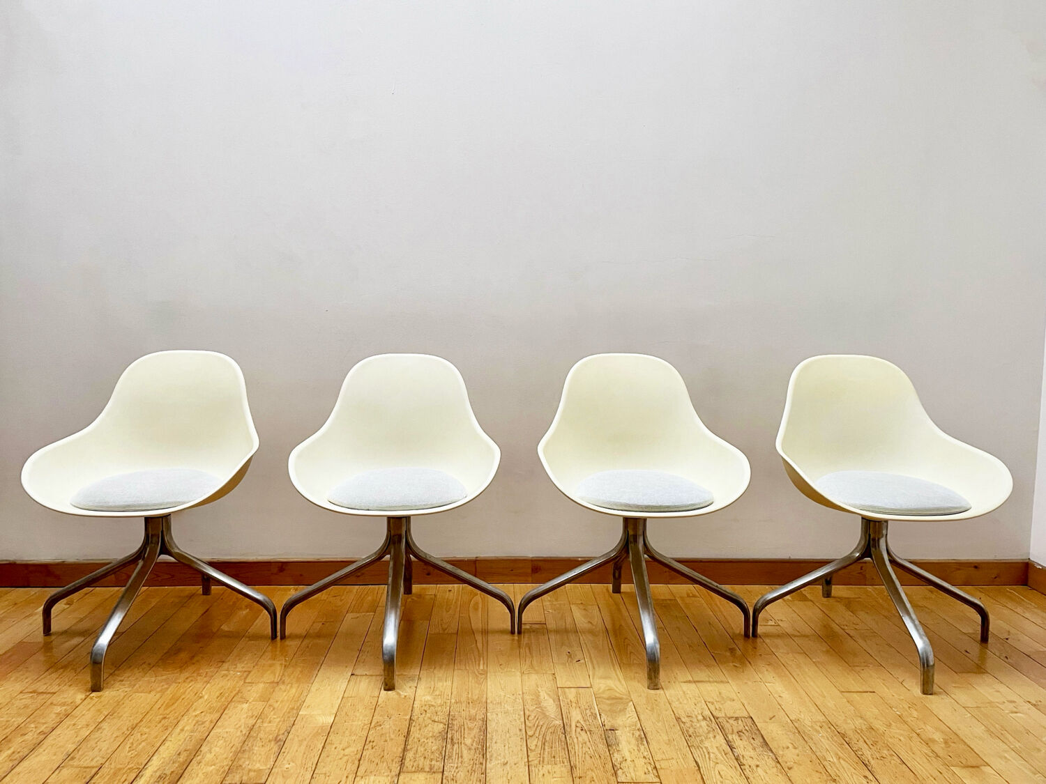 Set of 4 IKEA Chris Martin ABS chairs