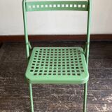 Garden chair in perforated sheet metal 1950