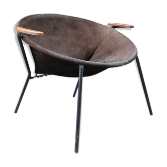 50/60 balloon armchair design hans olsen