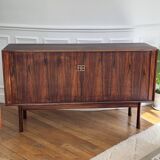 Sideboard signed Arne Vodder published by Sibast in Rio rosewood
