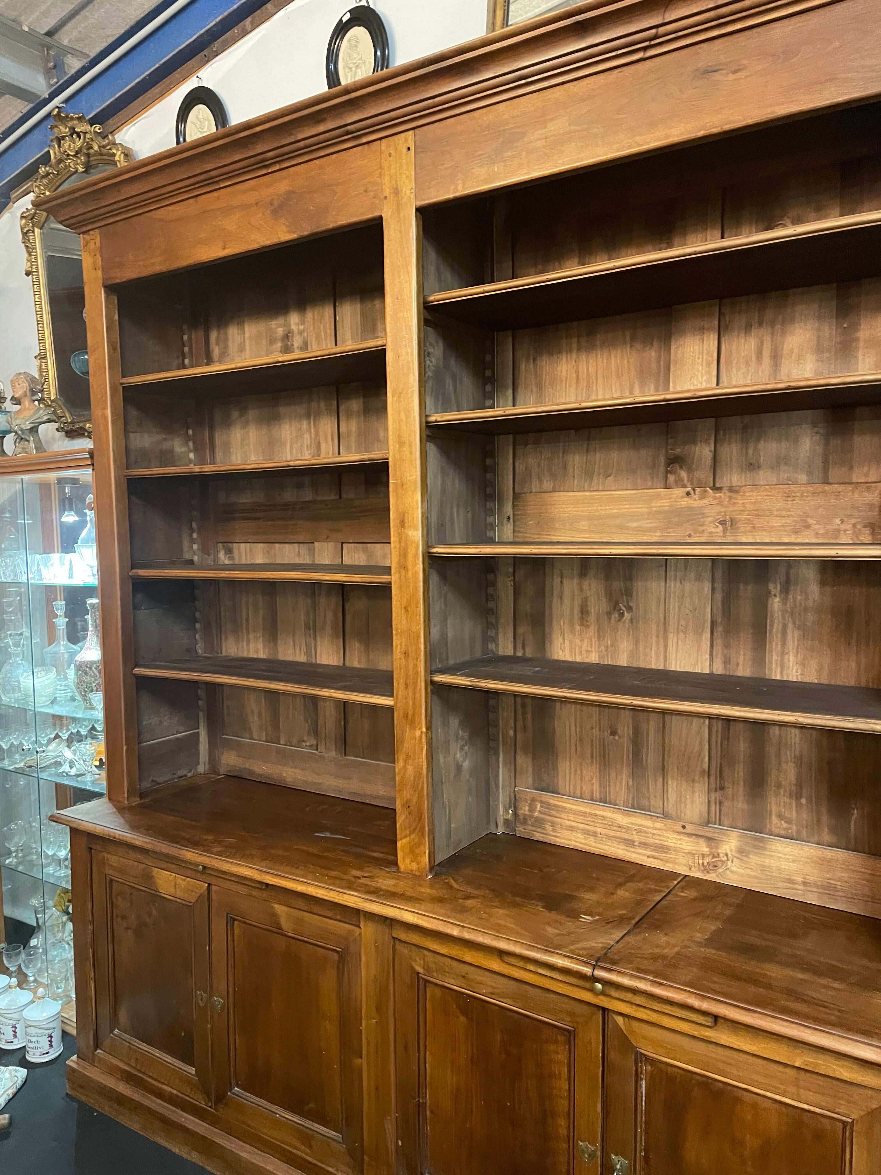 Library walnut apothecary furniture