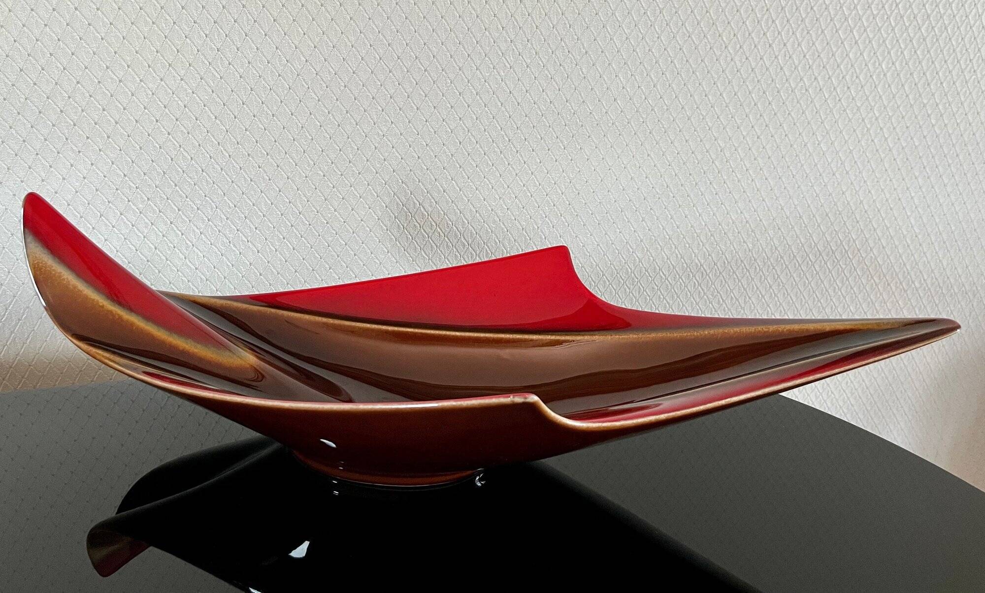 Large Vintage Cup • Centerpiece • XXL • Ceramic • Verceram • 1950