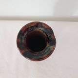 Ceramic vase Signed Dacier / Faque - Height 26.5cm