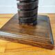 Brutalist column – old Burgundy press screw