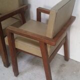 office chair and visitor chairs