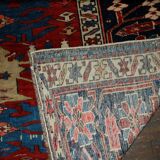 Handmade antique Caucasian Shirvan rug 134cm x 271cm 1880s - 1B491