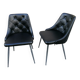 Office chair skaï and chrome, 1970