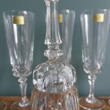 Set of 6 Luminarc champagne flutes from Arques glassworks