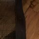 Fauteuil de planteur/colonial en bois foncé et cannage Reproduction 1990's