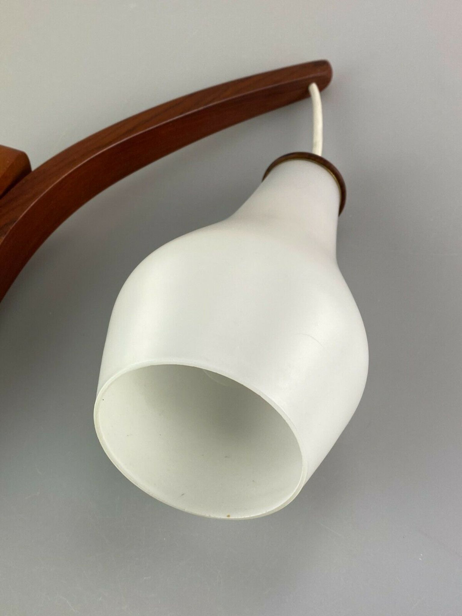 60s 70s lamp teak light wall lamp Uno & Östen Kristiansson Luxus 60s