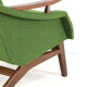 mid century teak Armchair 'Breda' | - fully restored + new upholstery
