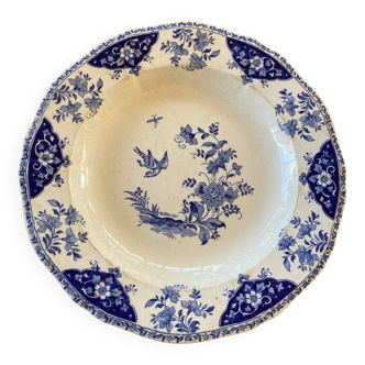 Large round and hollow dish from Gien
