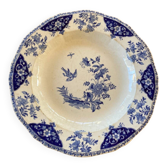 Ghent round and hollow dish from Gien