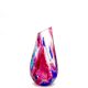 Vase Murano Sommerso OBALL -  Or - Étiqueté - H30cm - 3,5kg - Neuf