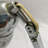 1950s modular steel industrial lamp