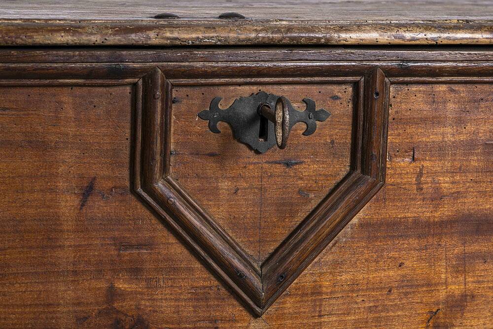 Old wooden chest