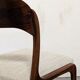 Series of 4 Baumann sled chairs from the 60-70s