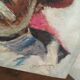 Orientalist portrait the man in the pink turban