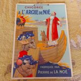 Poster, Chicory advertising cardboard Noah's ark