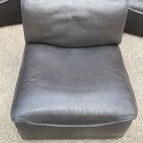 Set of 4 DS15 De Sede low chairs