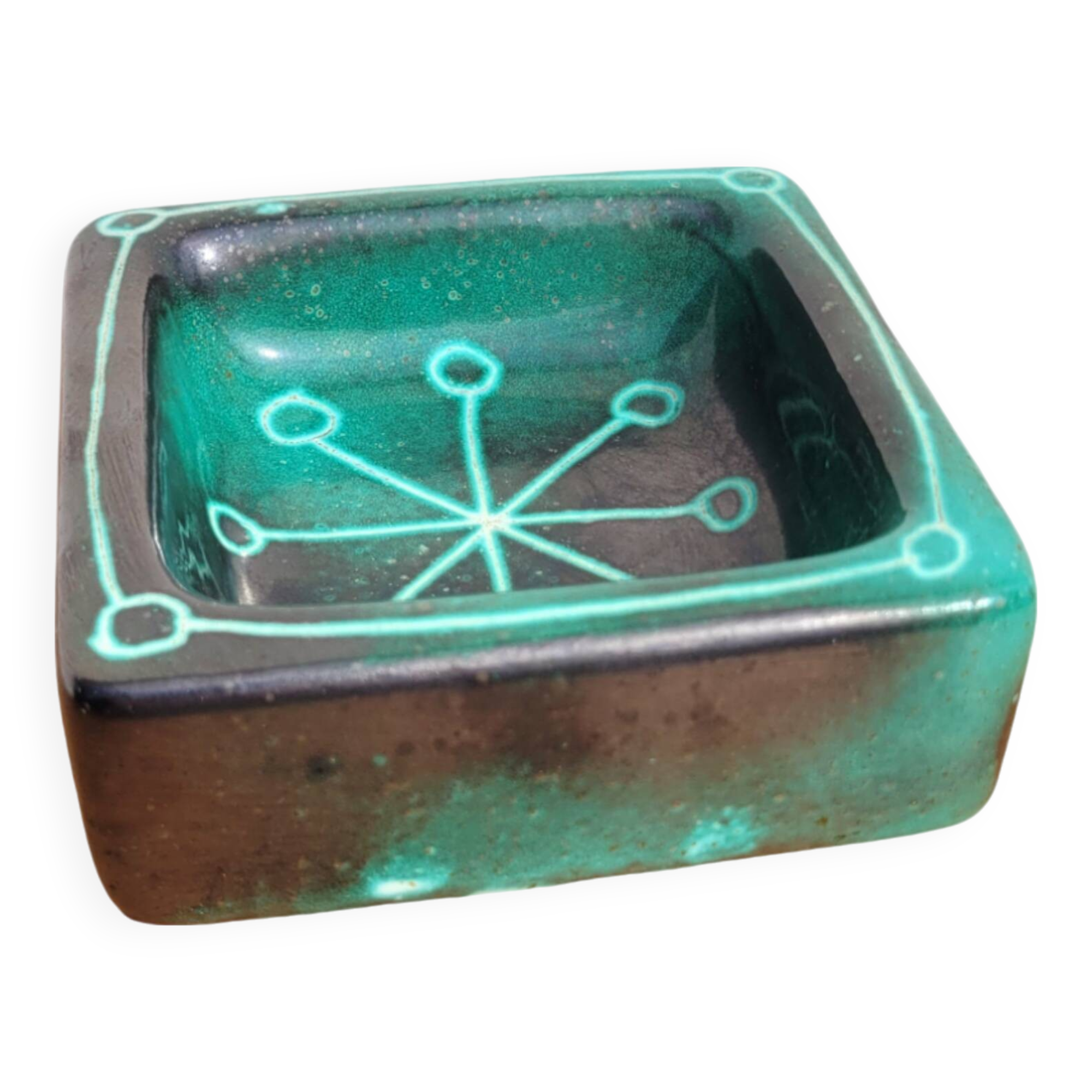Ceramic pocket emptier by Charles Voltz in Vallauris