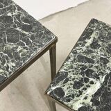 Set of nesting tables in marble