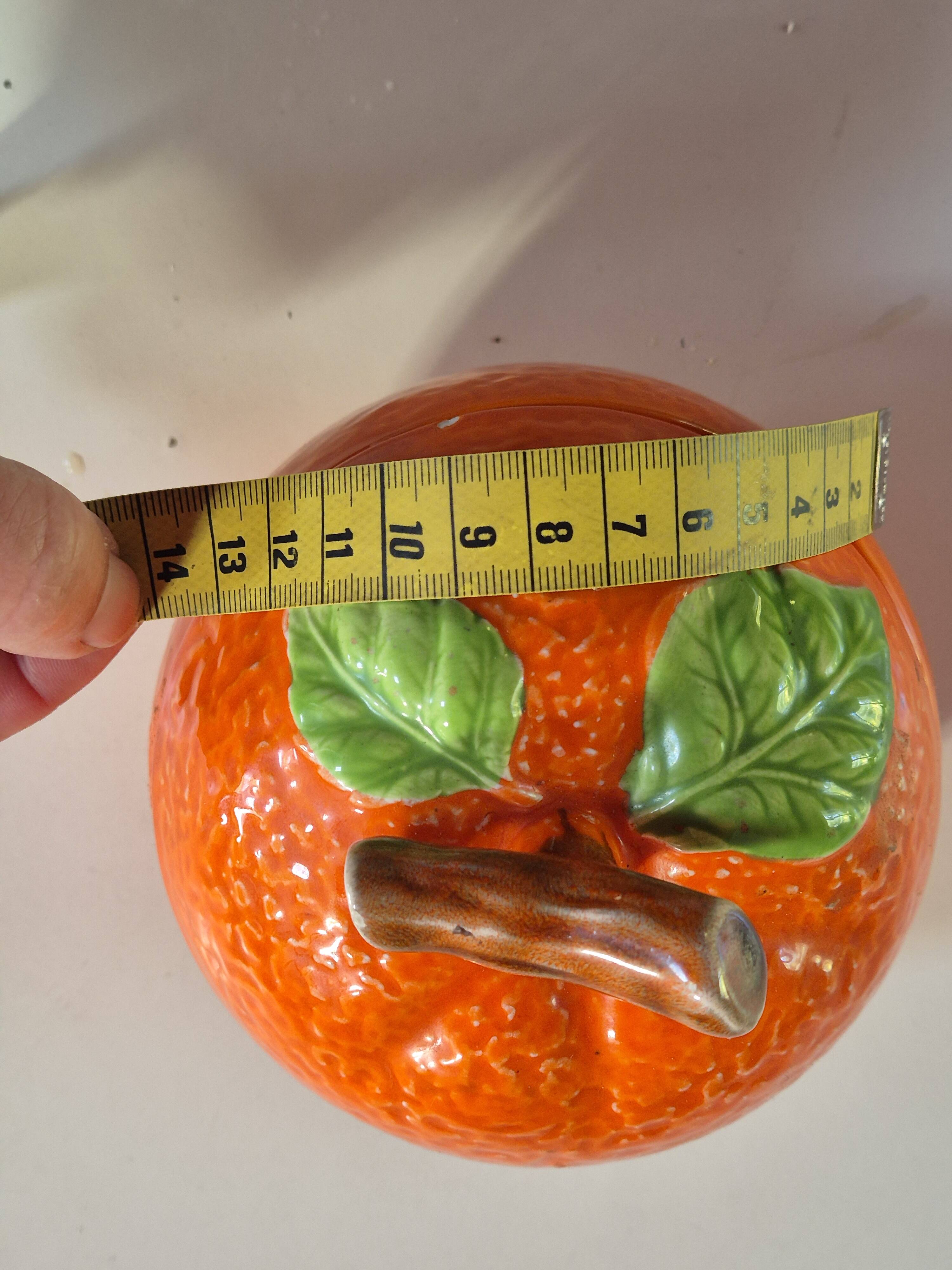 retro vintage orange slip box