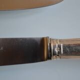 12 art deco table knives silver metal 25 cm monogram AR