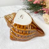 Vintage 50s shell ceramic ashtray