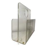 Porte revue vintage en Plexiglas