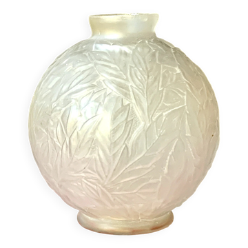 Vase boule Art Deco Espaivet Feuillages et baies