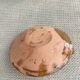 Glazed terracotta dish