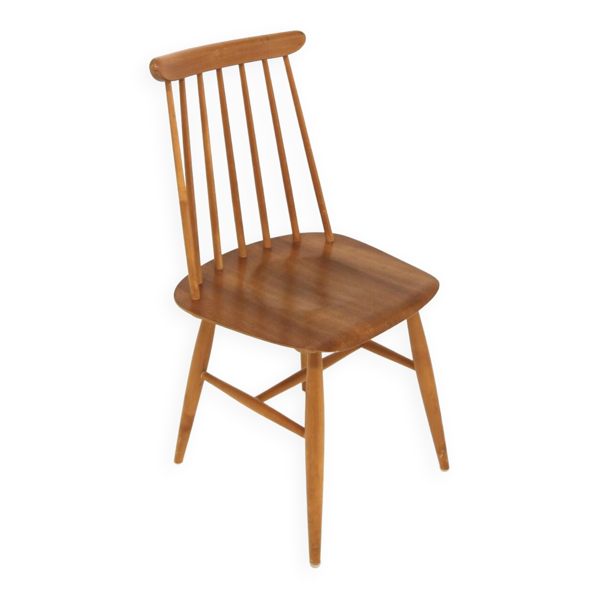 Scandinavian "pinnstol" Fanett chair by Ilmari Tapiovaara, Sweden, 1960