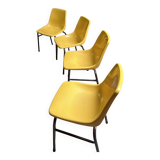 Plastic shell chair