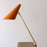 J.T. Kalmar "Style" Model Clamp Lamp Table Cone Midcentury, Vienna, 1950s