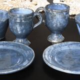 Service à café céramique de grignan signé