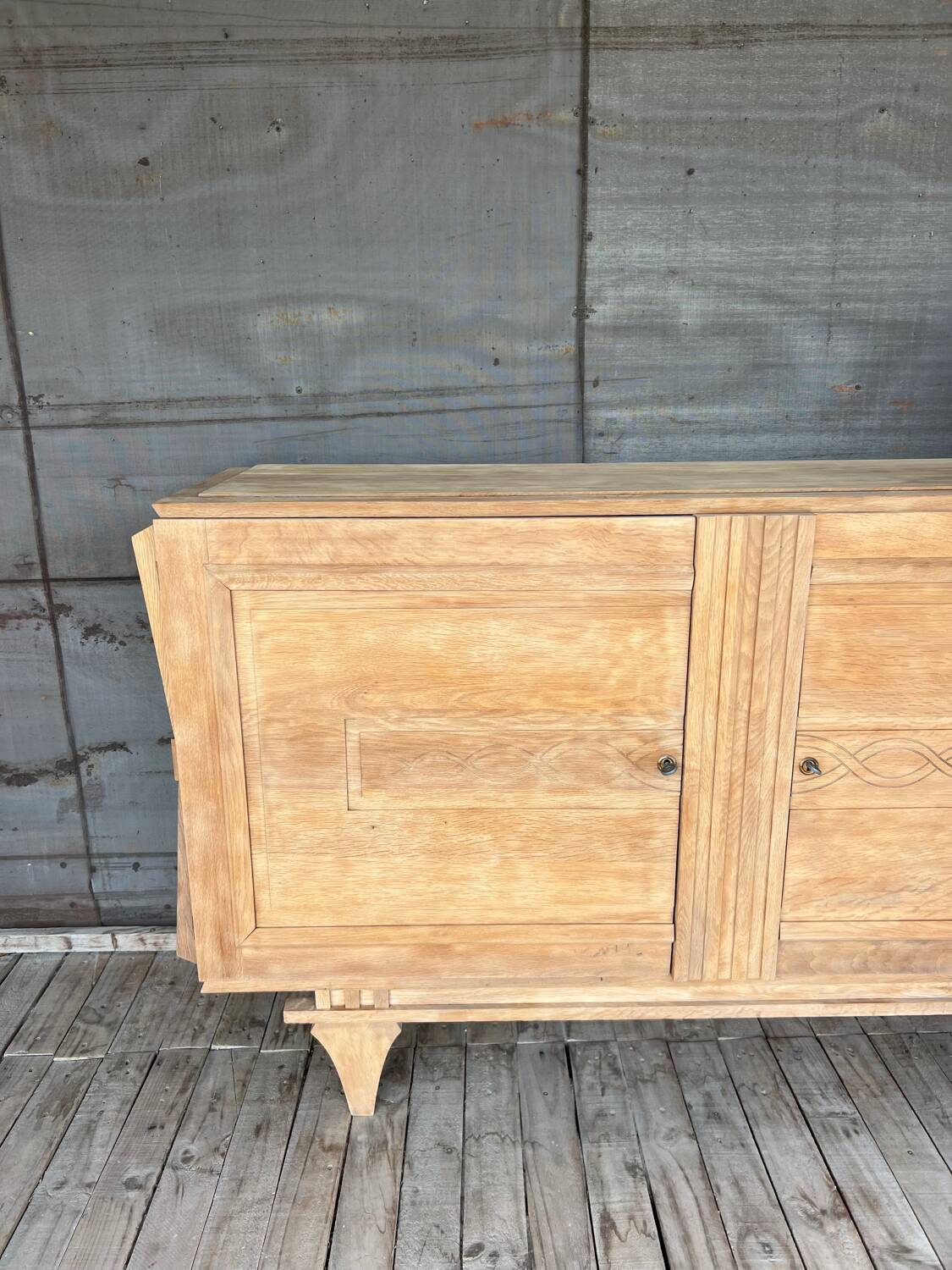 Ancien buffet bois brut